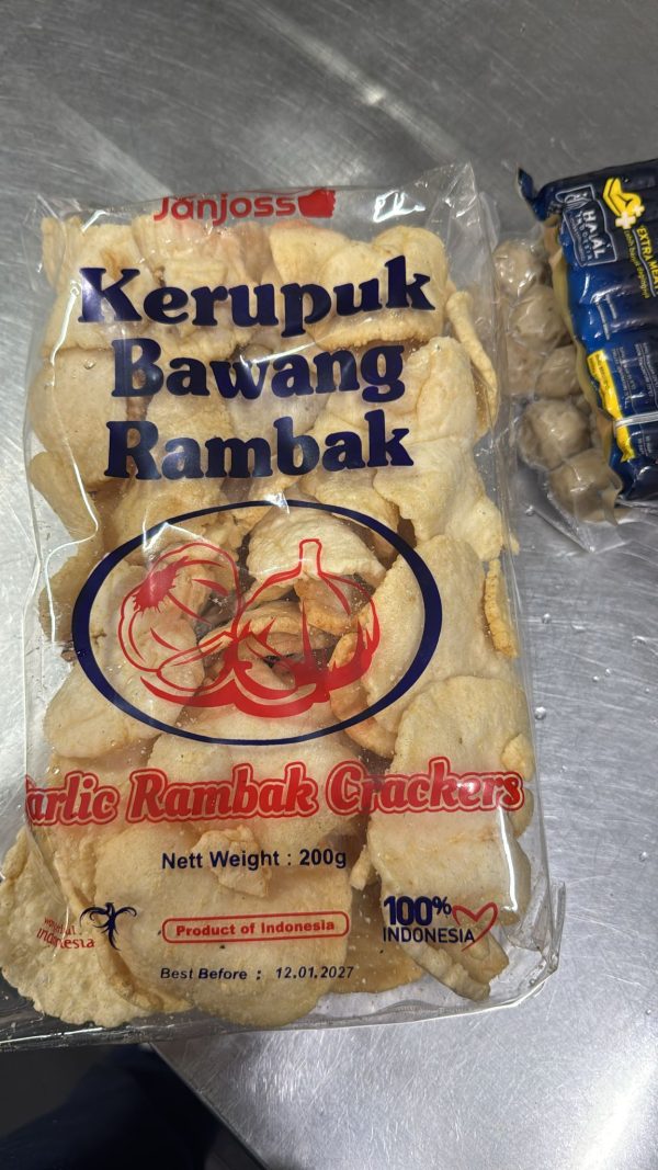 Kerupuk Bawang Rambak MJ