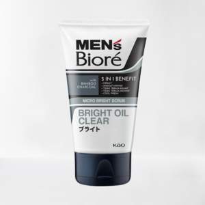 Mens Biore Bright Oil Clear