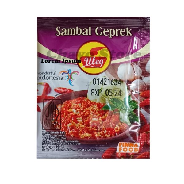 Sambal Uleg Geprek (10ea)