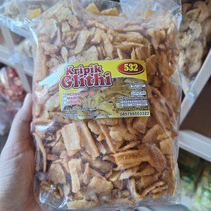 Keripik Glithi Ketela Pedas Manis