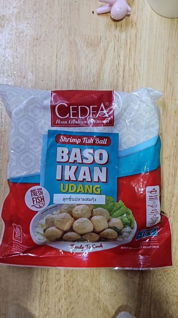 Cedea Bakso Udang dan Ikan