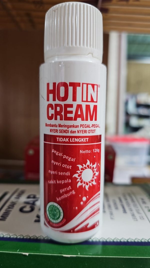 Hot in cream botol 120g