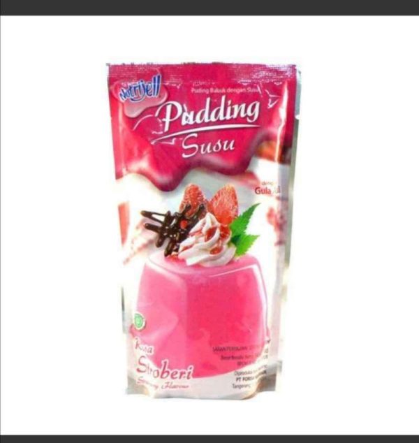 Nutrijel puding strawberry