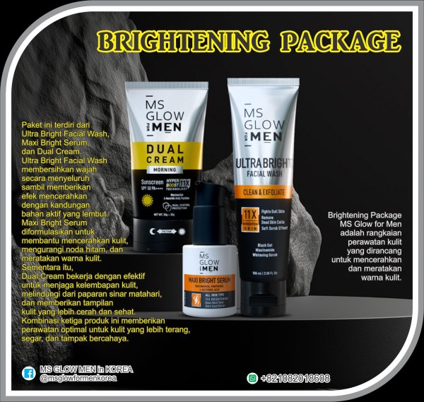 Ms glow brightening set 3