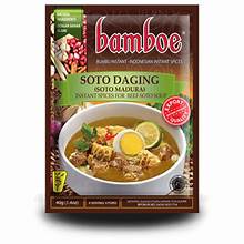 Bamboe Soto Daging (Soto Madura)